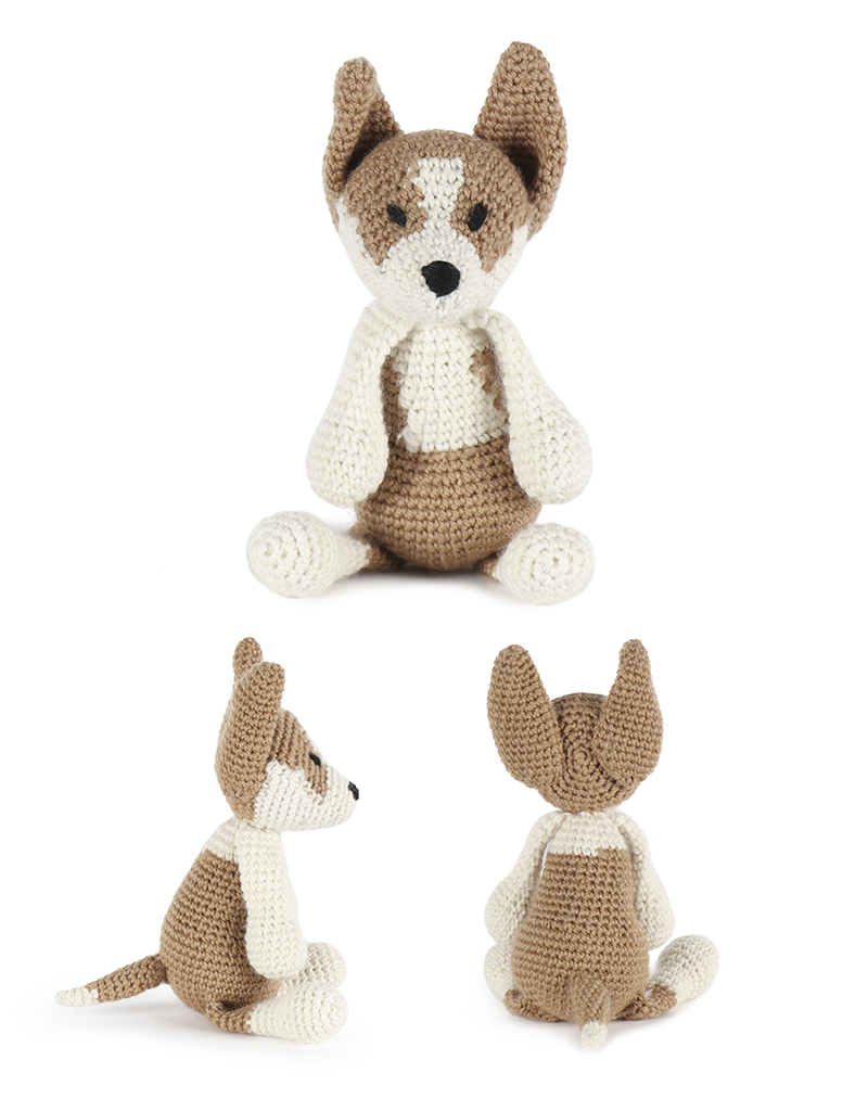 toft honey the corgi amigurumi crochet animal